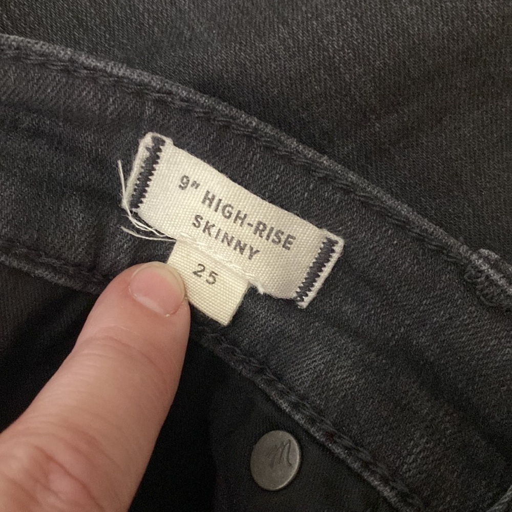 Madewell 9 inch High Rise Skinny - Picture 7 of 7
